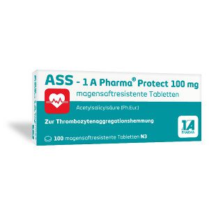 ASS 1A Pharma Protect 100 mg magensaftr.Tabletten